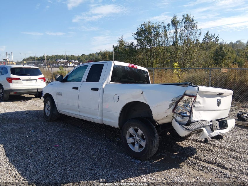 Vin: 1c6rr6fg9js147225, lot: 46829015, ram 1500 tradesman  4x2 6'4 box 20183