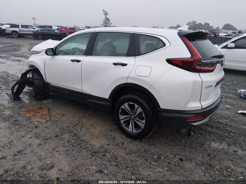 Vin: 2hkrw2h25lh623273, lot: 46829021, honda cr-v awd lx 20203