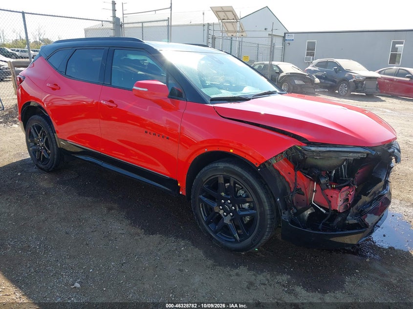Vin: 3gnkbkrs1ps174950, lot: 46829035, chevrolet blazer awd rs 2023 img_1