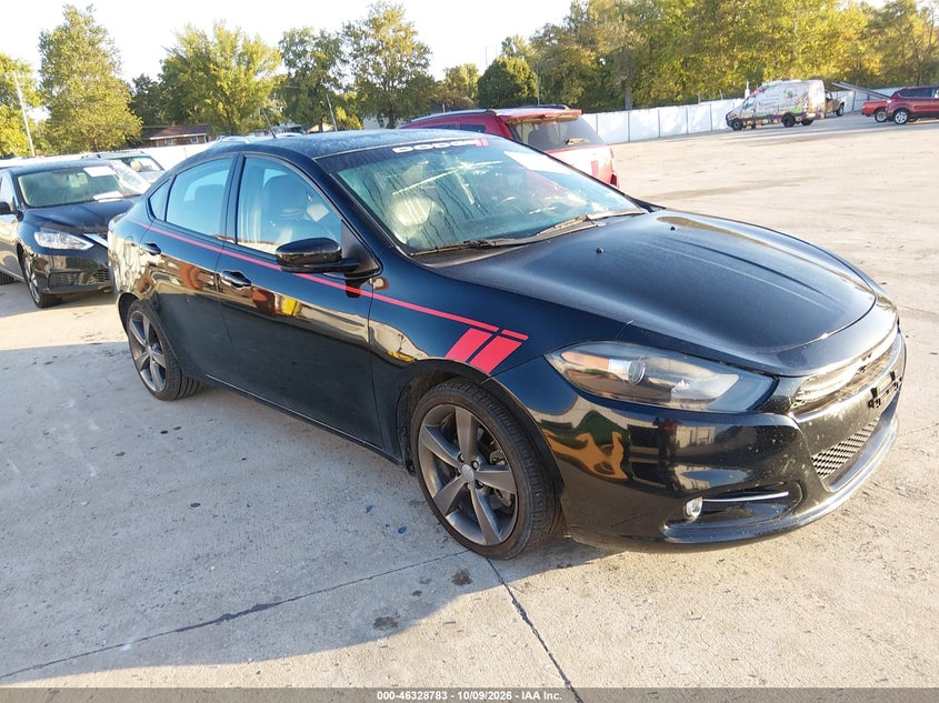 Vin: 1c3cdfeb2gd540939, lot: 46829036, dodge dart gt 20161