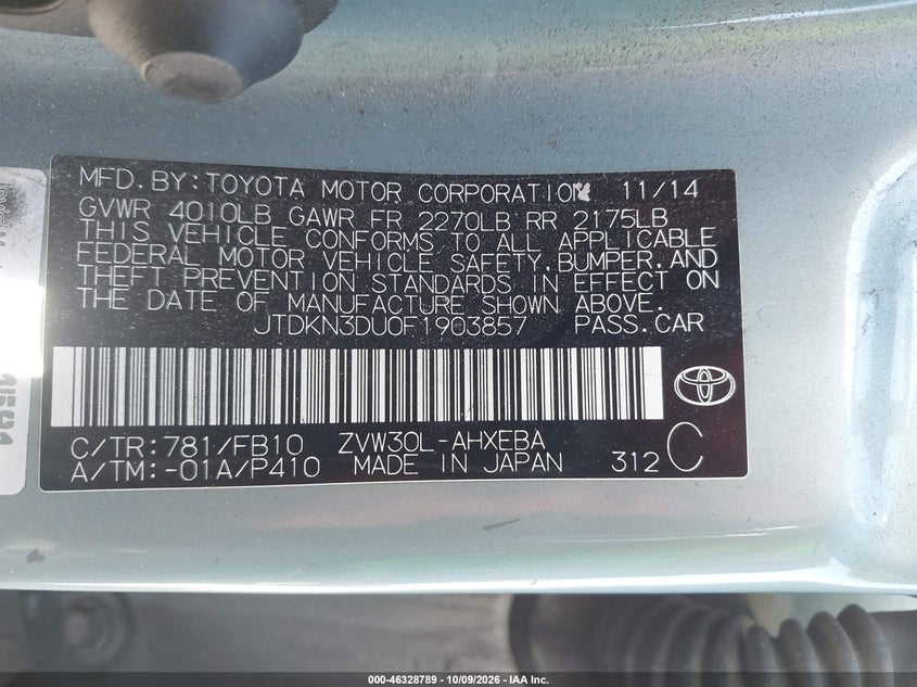 TOYOTA PRIUS - zdjęcie 9