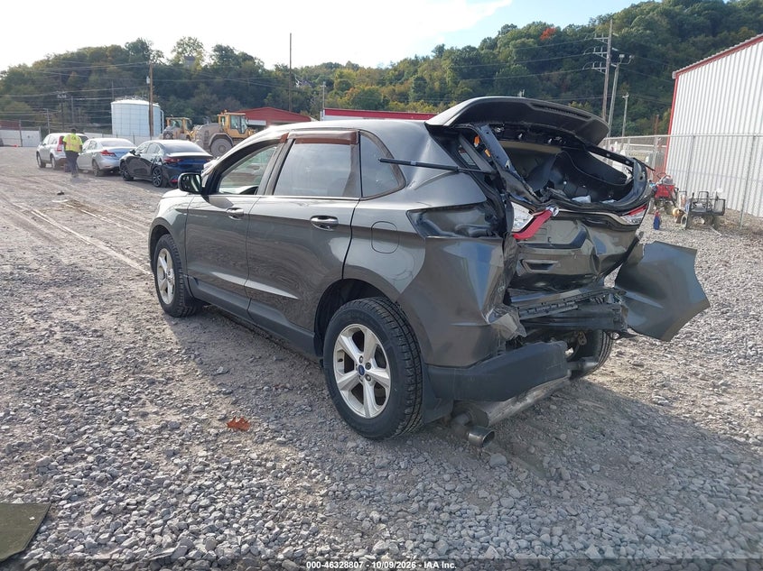 Vin: 2fmpk4g98hbb35253, lot: 46829060, ford edge se 20173