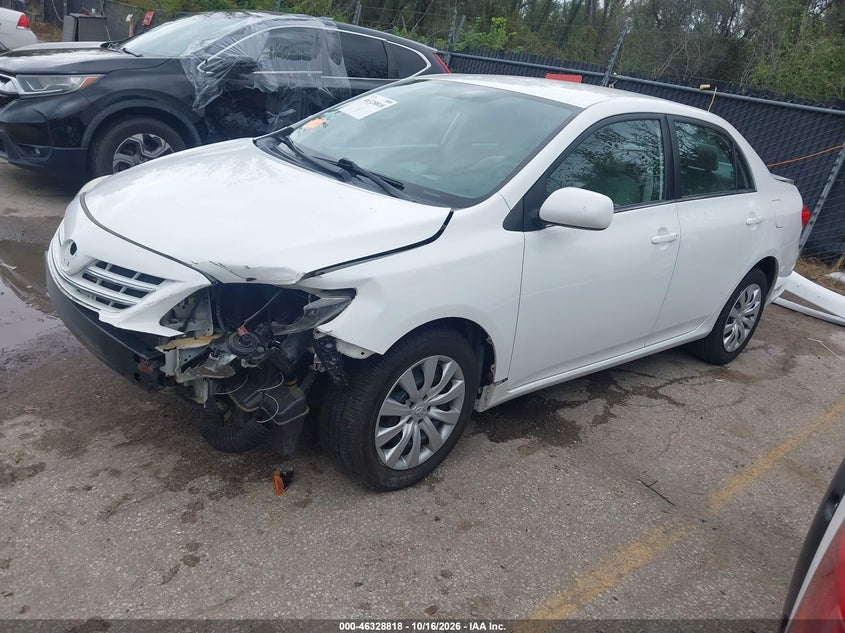 Vin: 5yfbu4ee9dp106614, lot: 46829071, toyota corolla le 20132