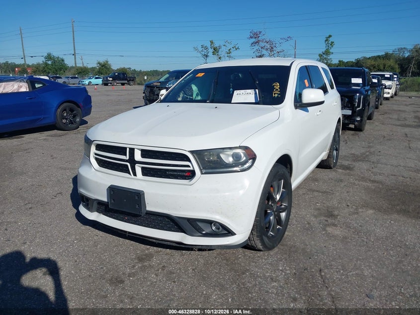 Vin: 1c4rdhag4ec332101, lot: 46829081, dodge durango sxt 20142