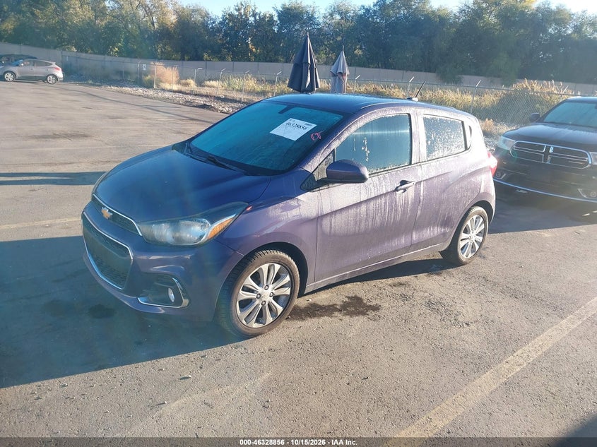 Vin: kl8cd6sa4hc760087, lot: 46829109, chevrolet spark 1lt cvt 20172