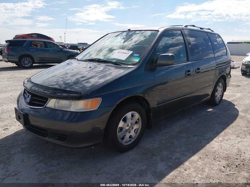 2003 Honda Odyssey Ex-L, Normal Wear & Tear, IAAI, VIN 5FNRL18943B048811 — photo 2