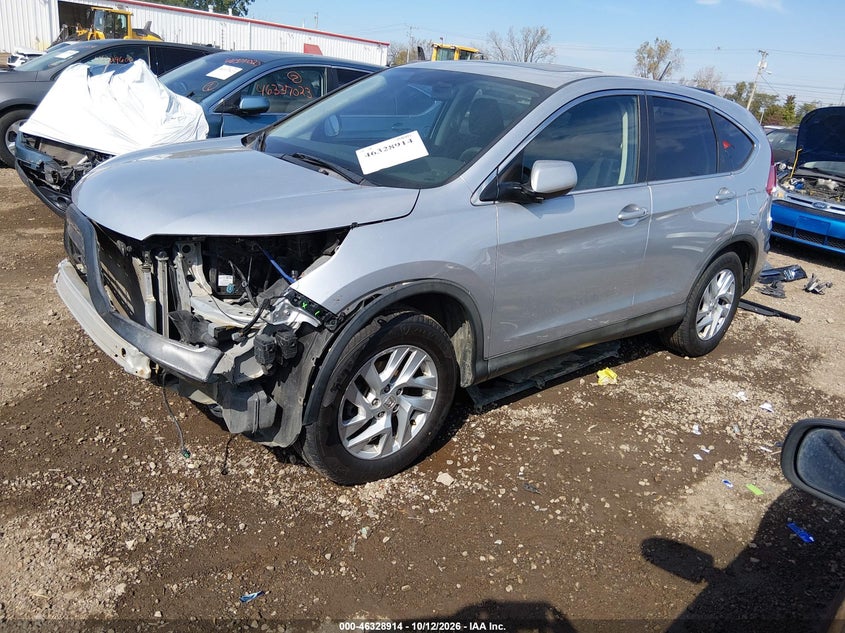 Vin: 5j6rm4h57fl097394, lot: 46829167, honda cr-v ex 20152