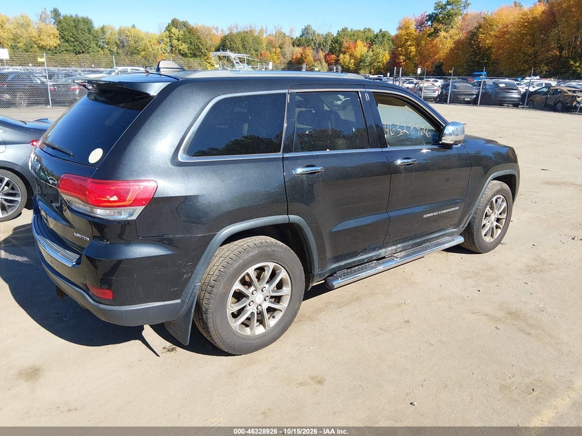 Vin: 1c4rjfbg6ec307471, lot: 46829179, jeep grand cherokee limited 20144