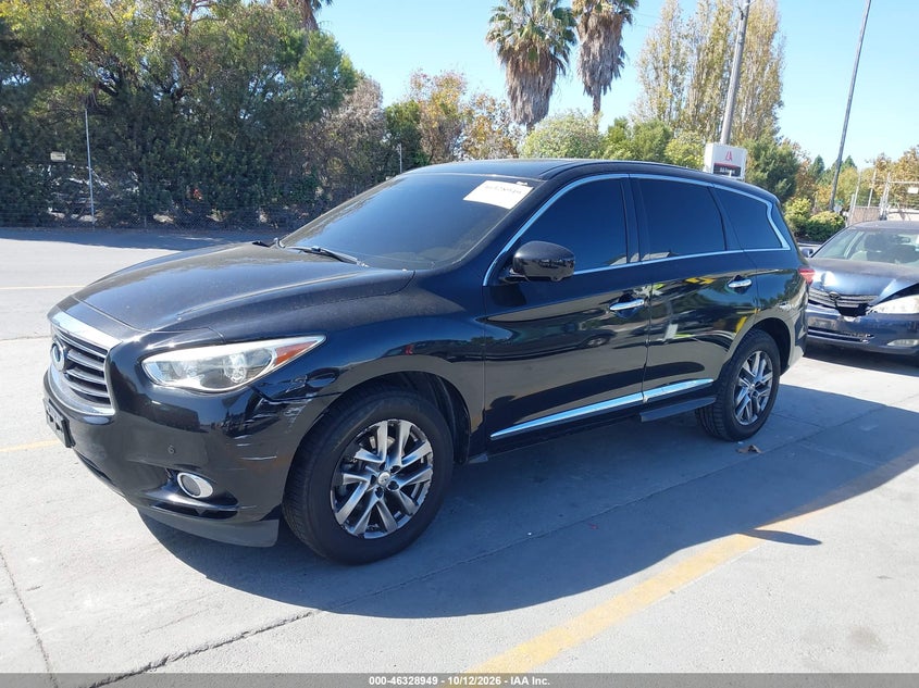 2013 Infiniti Jx35, Right Side, IAAI, VIN 5N1AL0MN5DC324112 — photo 2