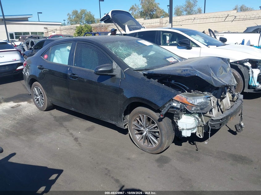 Vin: 5yfburhe8hp622414, lot: 46829220, toyota corolla le 20171