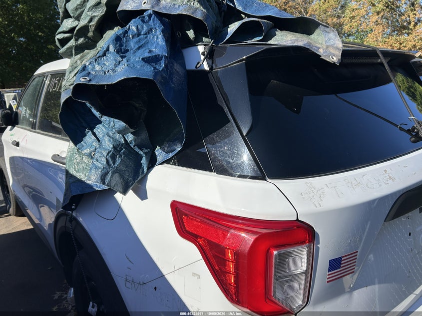 Vin: 1fm5k8aw9mna14517, lot: 46829224, ford police interceptor utility 20213