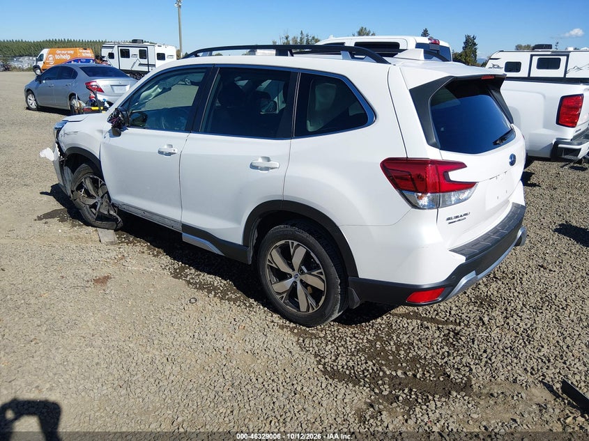 Vin: jf2skaxc9mh512440, lot: 46829259, subaru forester touring 20213