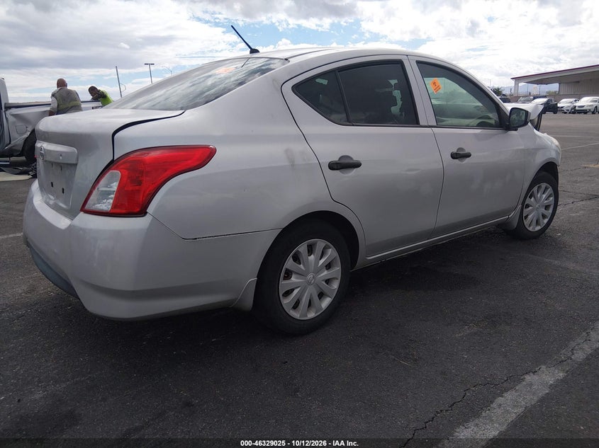 Vin: 3n1cn7ap0hl871372, lot: 46829278, nissan versa 1.6 s 20174