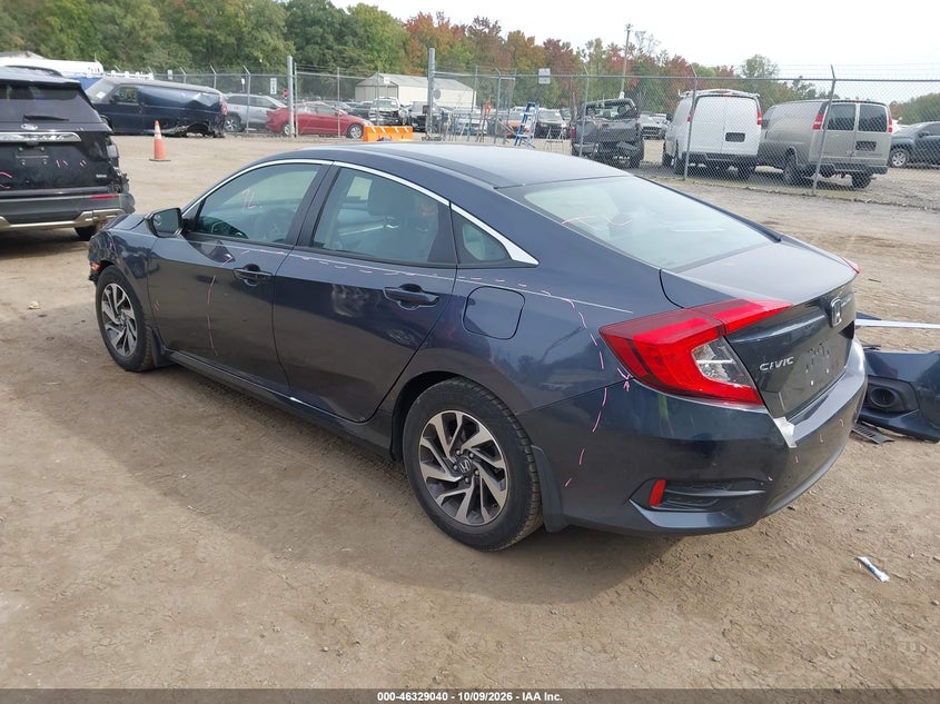 Vin: 19xfc2f84ge092385, lot: 46829293, honda civic ex 20163