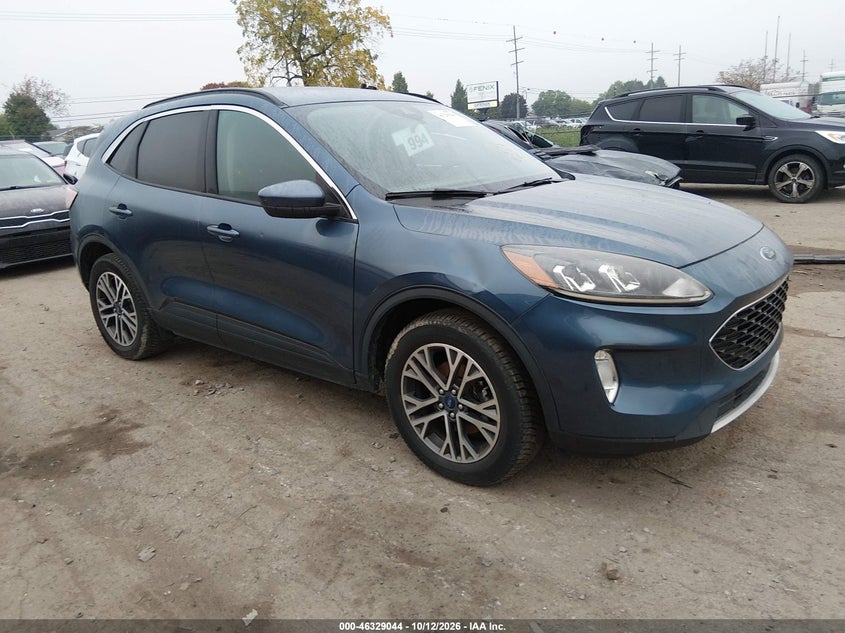 Vin: 1fmcu9h69luc43328, lot: 46829297, ford escape sel 20201