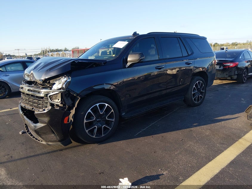 Vin: 1gnscrkd2nr240343, lot: 46829305, chevrolet tahoe 2wd rst 20222