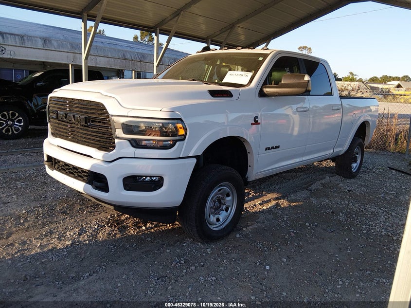 Vin: 3c6ur5fl5mg659674, lot: 46829331, ram 2500 laramie  4x4 6'4 box 20212