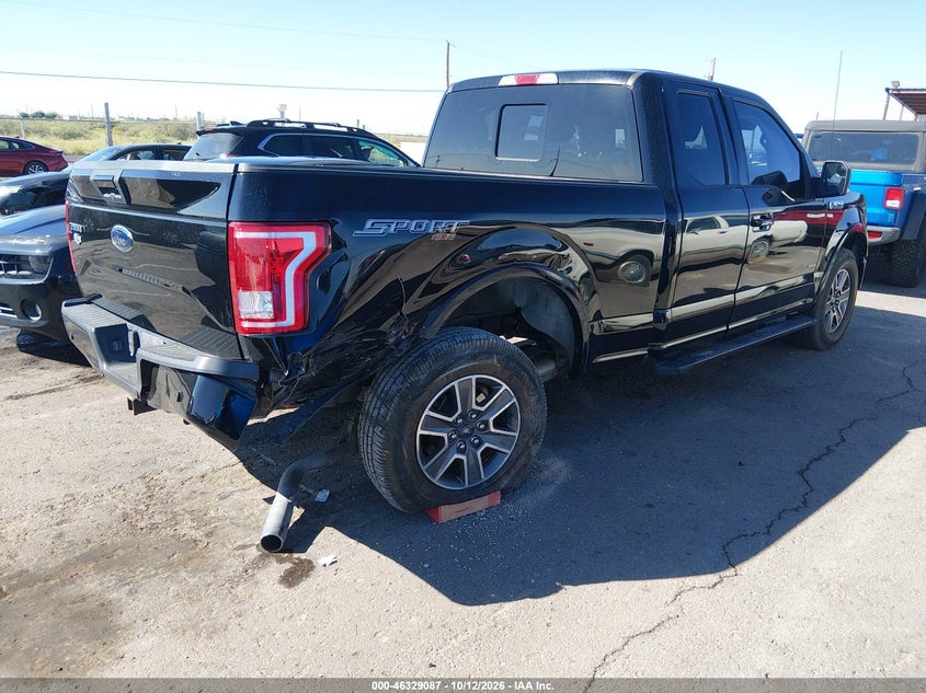 Vin: 1ftfx1eg2hfb91365, lot: 46829340, ford f-150 xlt 20174