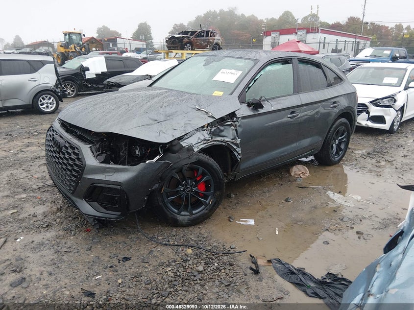 Vin: wa16aafy9r2145768, lot: 46829346, audi q5 sportback prestige 45 tfsi s line quattro s tronic 20242