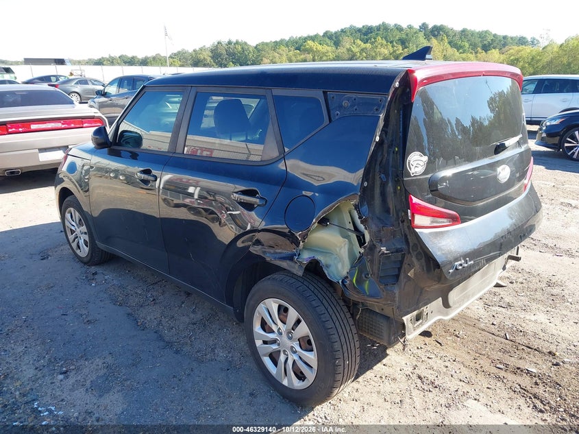Vin: kndj23au0l7023260, lot: 46829393, kia soul lx 20203