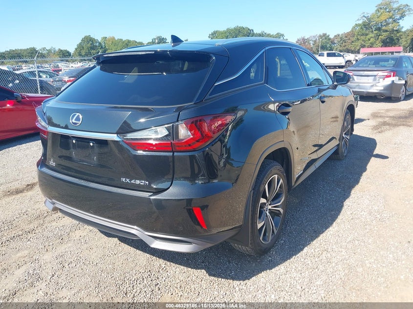 Vin: 2t2bgmca4kc031191, lot: 46829399, lexus rx 450h 20194