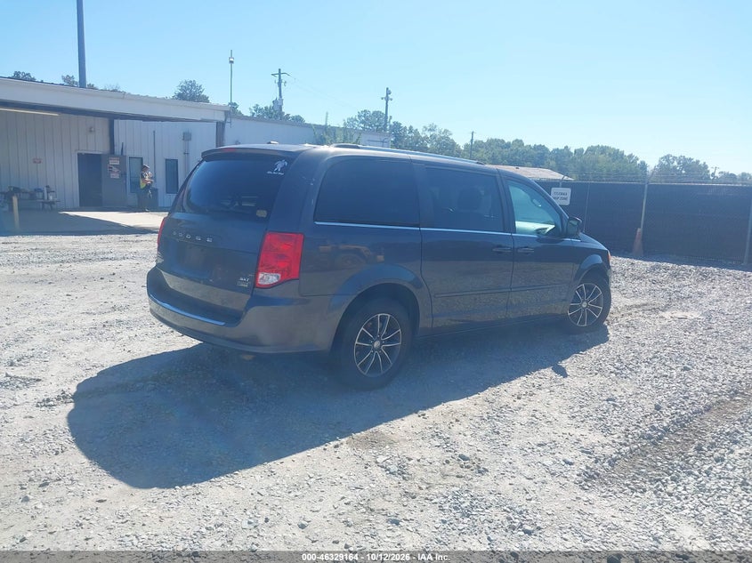 Vin: 2c4rdgcg1hr801938, lot: 46829417, dodge grand caravan sxt 20174