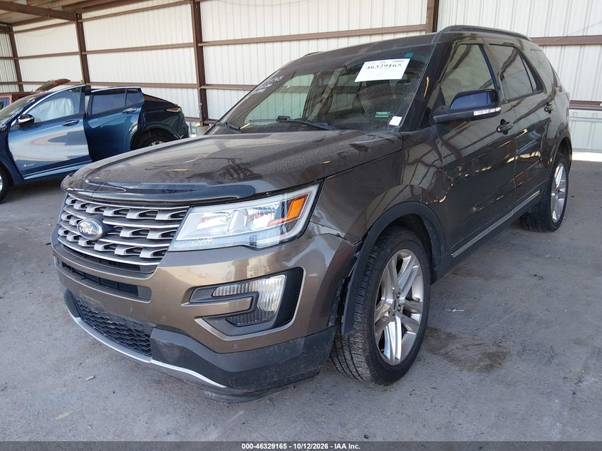 Vin: 1fm5k8d8xgga83593, lot: 46829418, ford explorer xlt 20162