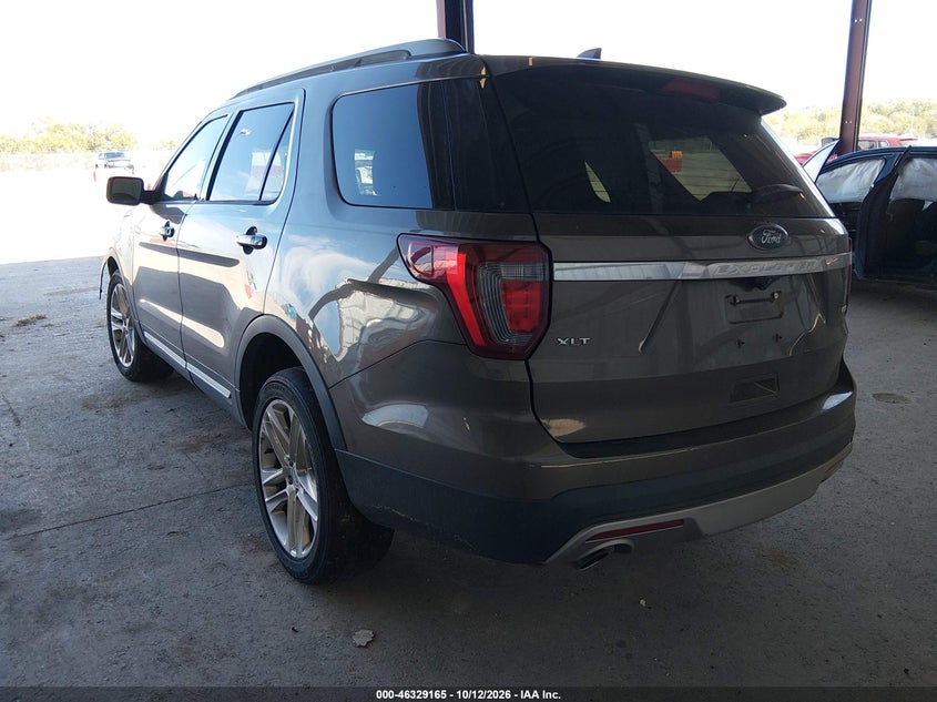 Vin: 1fm5k8d8xgga83593, lot: 46829418, ford explorer xlt 20163
