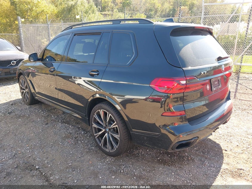 Vin: 5uxcx6c00m9e17290, lot: 46829445, bmw x7 m50i 20213