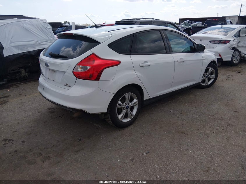 Vin: 1fadp3k27el293520, lot: 46829448, ford focus se 20144