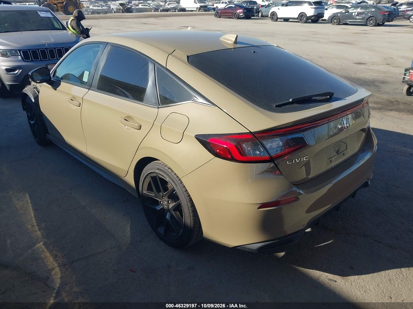 Vin: 19xfl2h8xse004879, lot: 46829450, honda civic sedan sport 20253