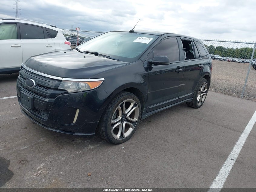2013 Ford Edge Sport, Right Front, IAAI, VIN 2FMDK3AK3DBB82578 — photo 2
