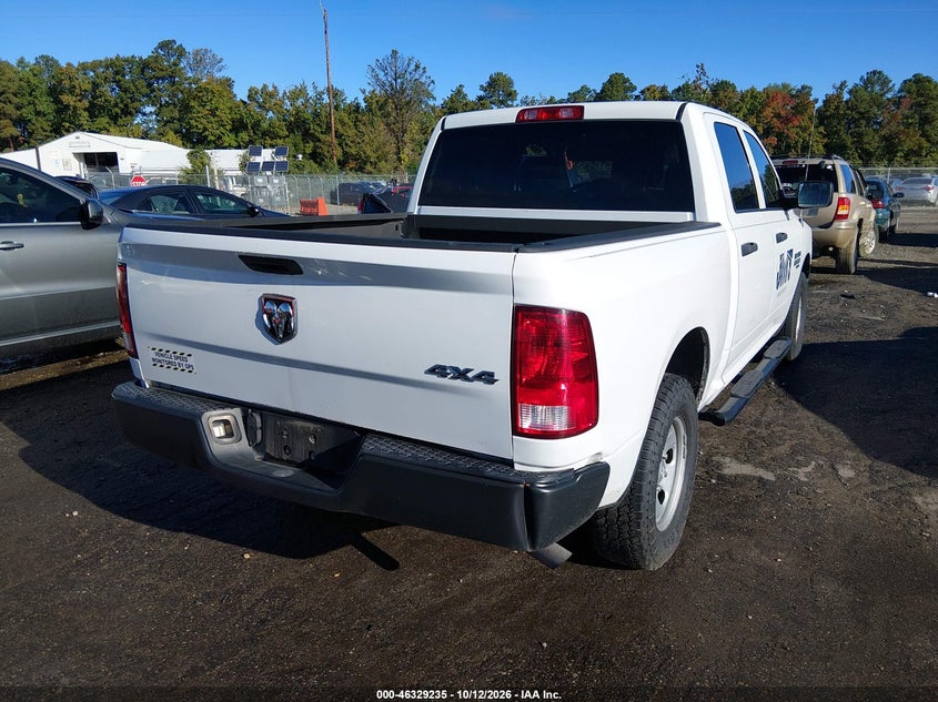 Vin: 3c6rr7kgxmg574310, lot: 46829488, ram 1500 classic tradesman  4x4 5'7 box 20214