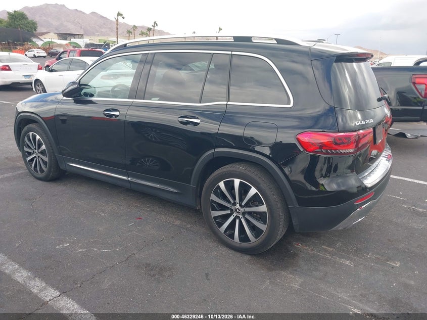 Vin: w1n4m4hb6nw206049, lot: 46829499, mercedes-benz glb 250 4matic 20223