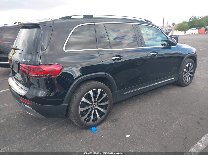 Vin: w1n4m4hb6nw206049, lot: 46829499, mercedes-benz glb 250 4matic 20224