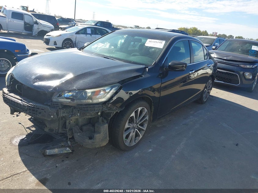 Vin: 1hgcr2f55da197069, lot: 46829501, honda accord sport 20132