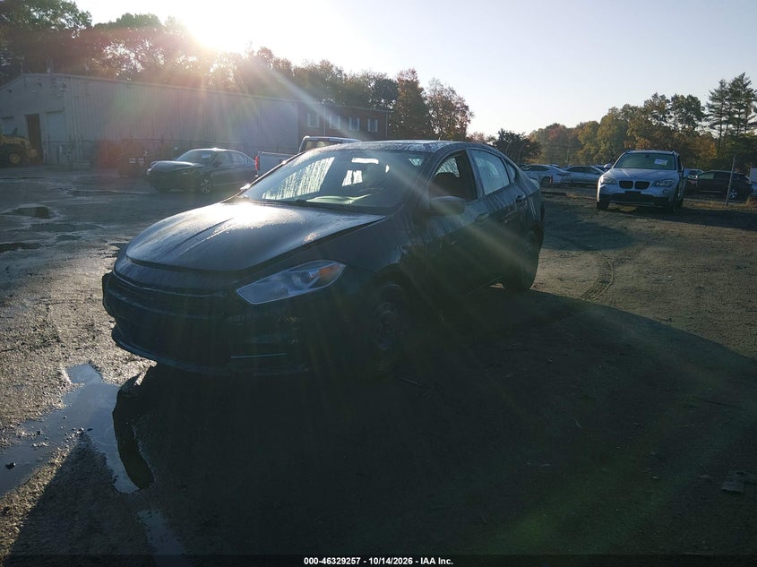 2013 Dodge Dart Se, None, IAAI, VIN 1C3CDFAA5DD245133 — photo 2
