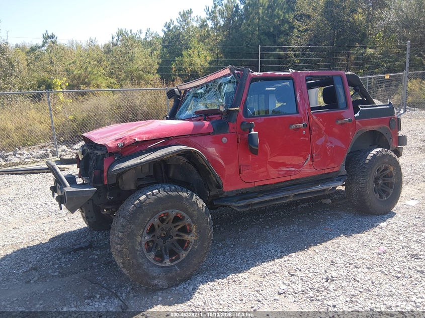 Vin: 1c4bjwdg1cl193102, lot: 46829524, jeep wrangler unlimited sport 20122