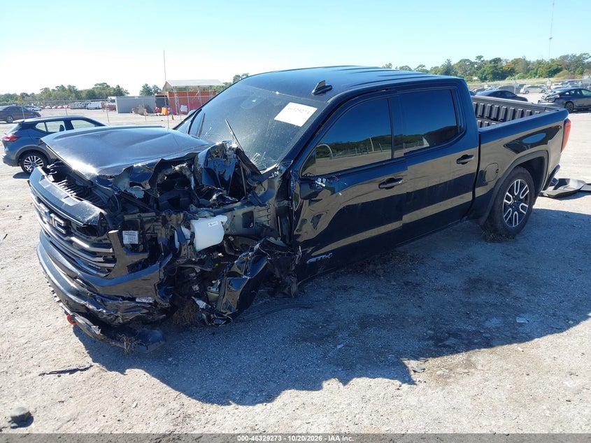 2026 GMC Sierra 1500 , Short Bed, At4, 4Wd, Left Side, IAAI, VIN 3GTUUEEL3TG117299 — photo 2