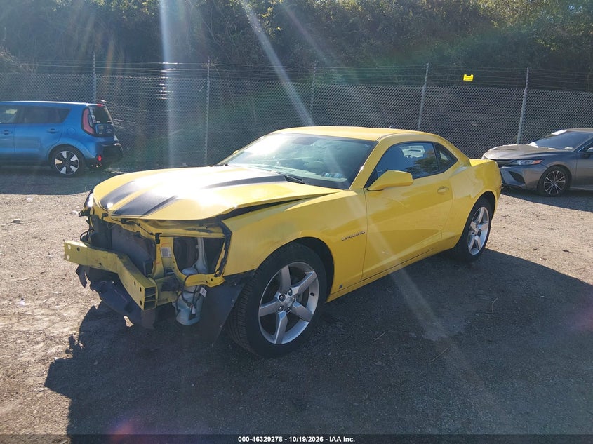 2010 Chevrolet Camaro 2Lt, Front End, IAAI, VIN 2G1FC1EV0A9125592 — photo 2