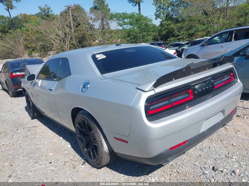 Vin: 2c3cdzbt8lh151895, lot: 46829554, dodge challenger r/t 20203