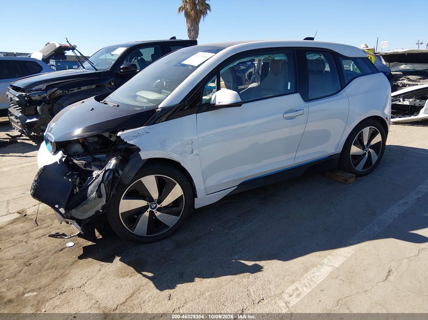 Vin: wby1z4c55ev273548, lot: 46829557, bmw i3 base w/range extender 20142