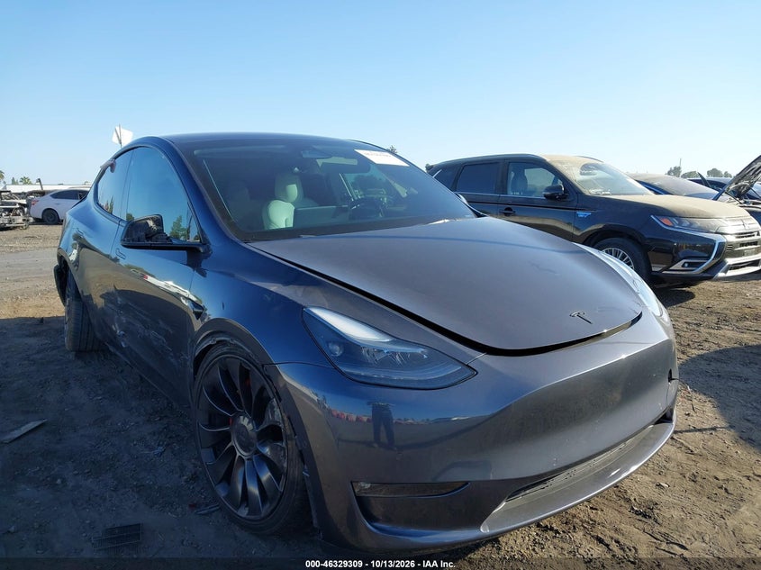 Vin: 7saygdef7nf391744, lot: 46829562, tesla model y performance dual motor all-wheel drive 2022 img_1