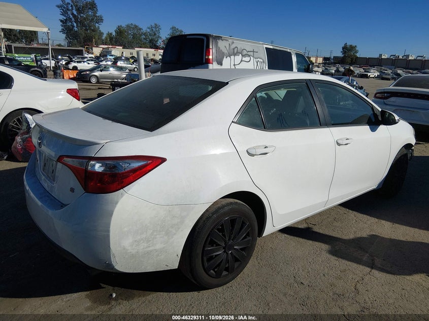 Vin: 5yfburhe7gp526756, lot: 46829564, toyota corolla s 20164