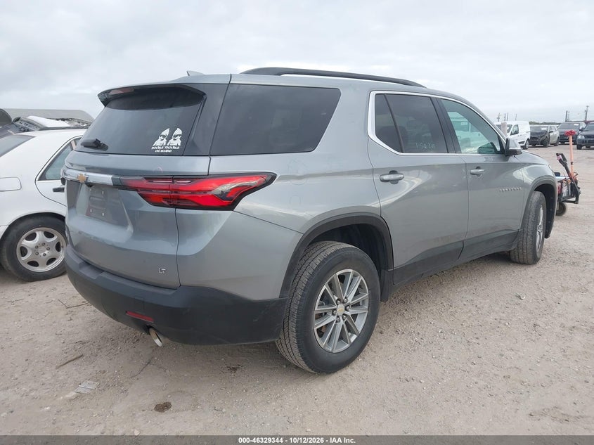 Vin: 1gnergkw6pj230921, lot: 46829597, chevrolet traverse fwd lt cloth 20234