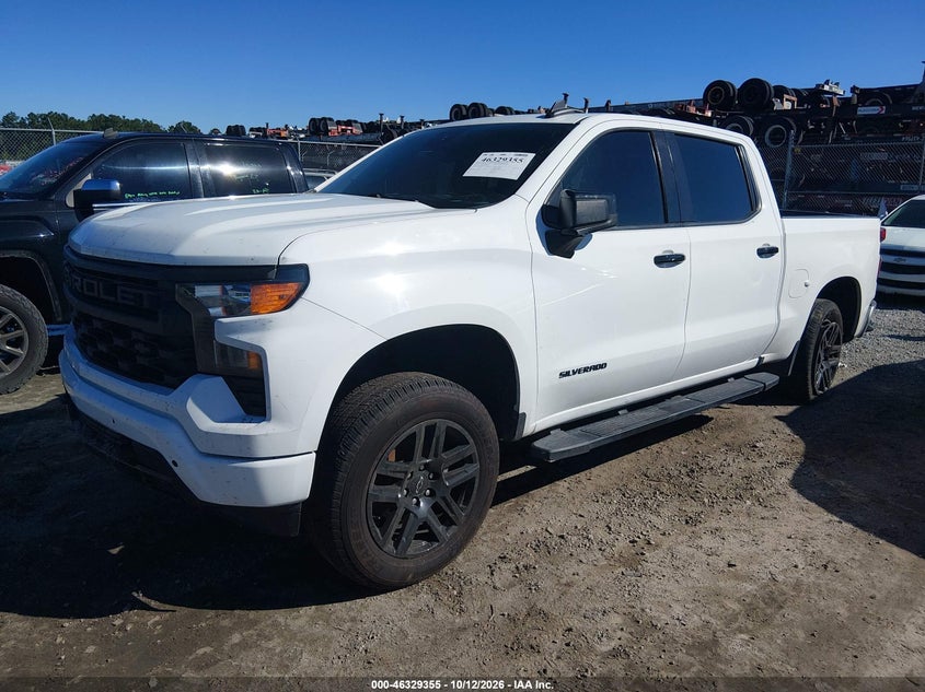 Vin: 1gcudaed8pz302097, lot: 46829608, chevrolet silverado 1500 4wd  short bed wt 20232
