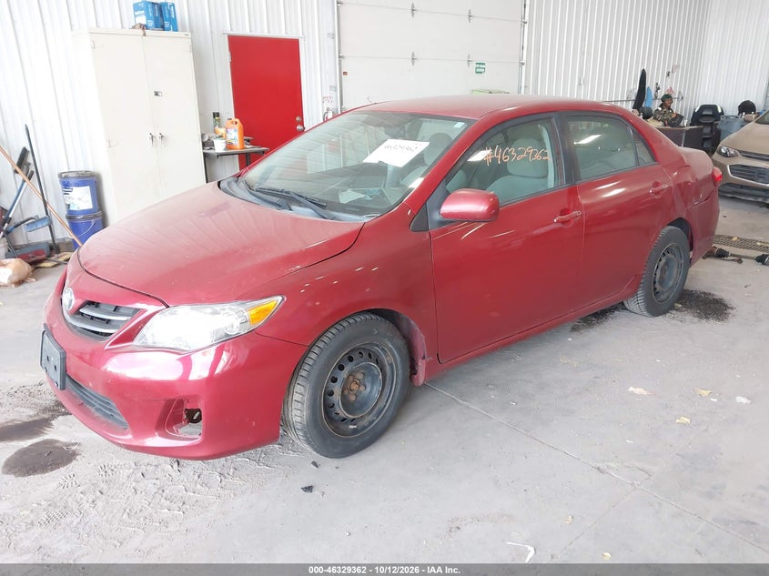 Vin: 2t1bu4ee1bc563723, lot: 46829615, toyota corolla le 20112