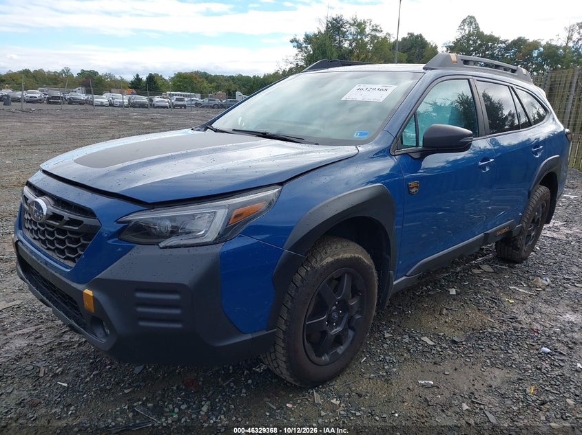 2022 Subaru Outback Wilderness, Left Side, IAAI, VIN 4S4BTGUD6N3185646 — photo 2