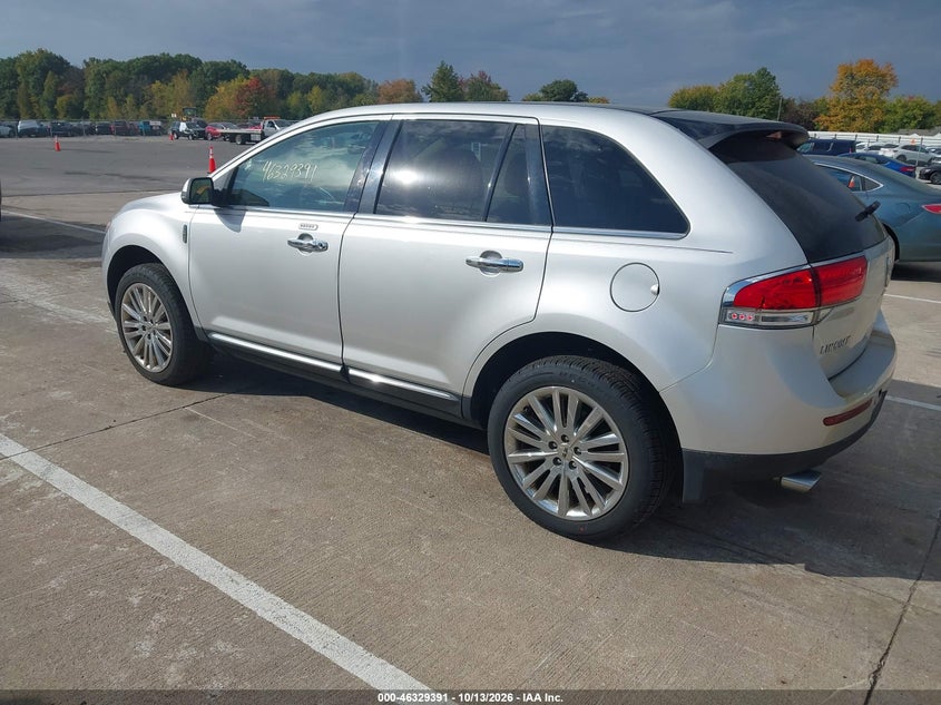 Vin: 2lmdj6jkxdbl60690, lot: 46829644, lincoln mkx 20133