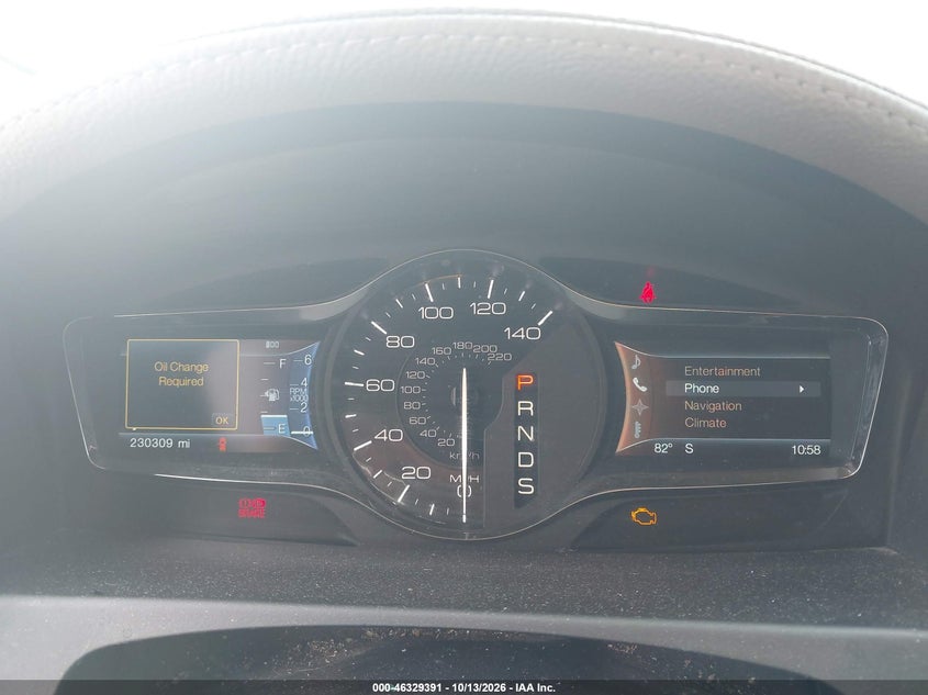 LINCOLN MKX 2013 VIN 2LMDJ6JKXDBL60690